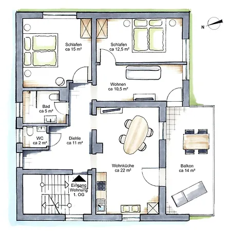 Apartment Kleine Auszeit Bahnberg Pleinfeld